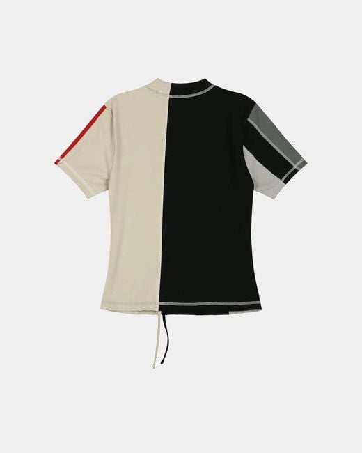 ANDERSSON BELL Black Patchwork T-Shirt