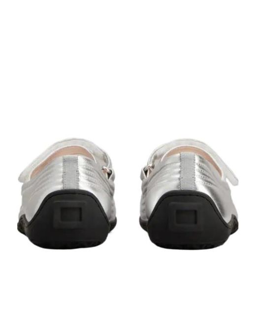 Roger Vivier White Viv Low Mary Janes