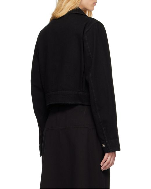 Lemaire Black Cropped Jacket