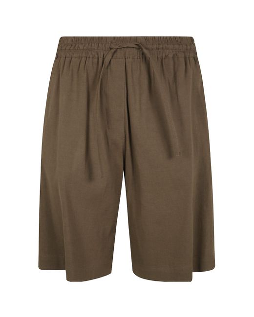 Fabiana Filippi Green Elasticated Waistband Shorts