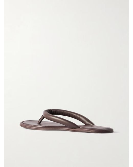 St. Agni White Sumi Flip-Flops
