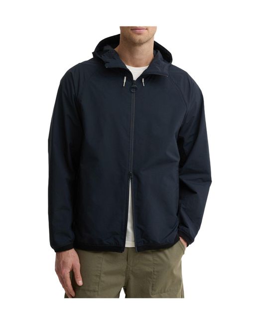 Barbour Blue Rainproof Pullover Jacket for men