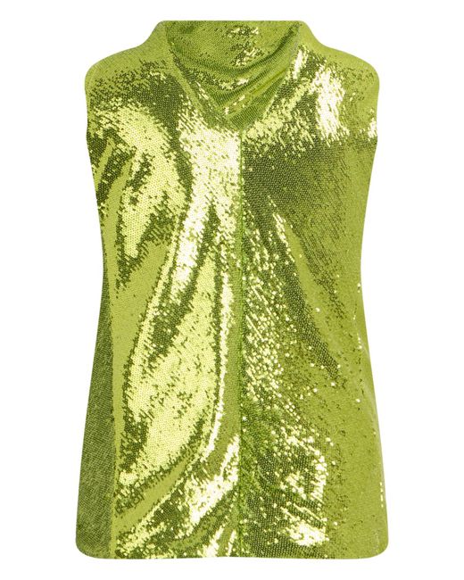 Philosophy Di Lorenzo Serafini Green Sleeveless Top