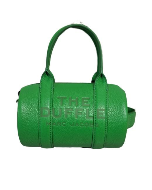 Marc Jacobs Green The Leather Mini Duffle Bag