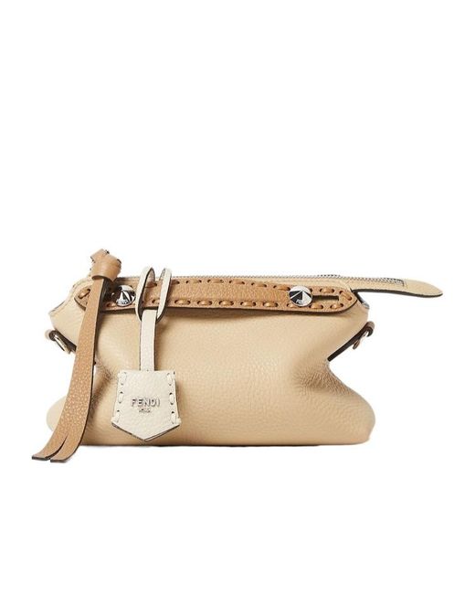 Fendi Natural By The Way Soft Selleria Mini Handbag