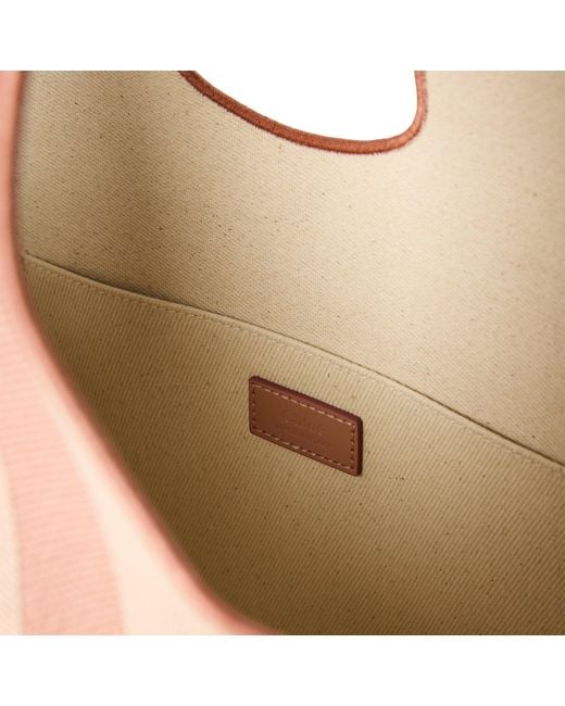 Chloé Natural Striped Tote Bag