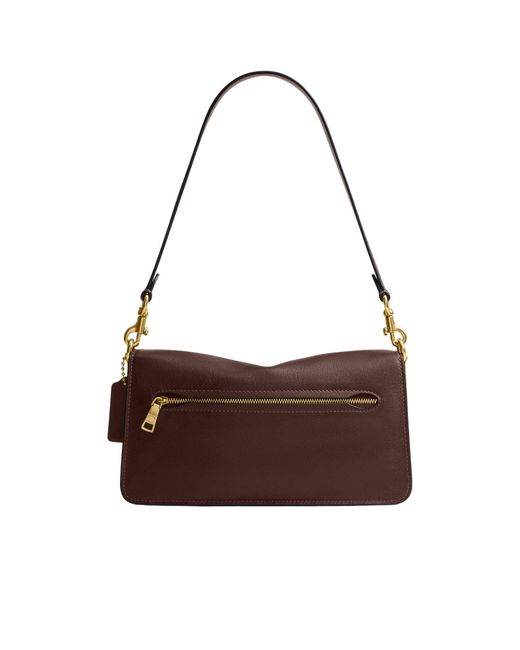 COACH Brown Simple Single-Shoulder Bag