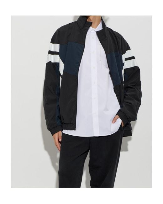 Vetements Blue Long-Sleeved Casual Jacket for men