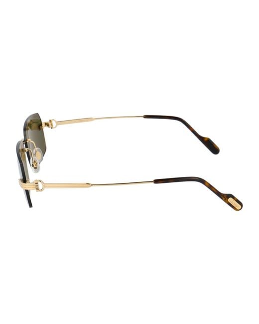 Cartier Green Logo Sunglasses for men