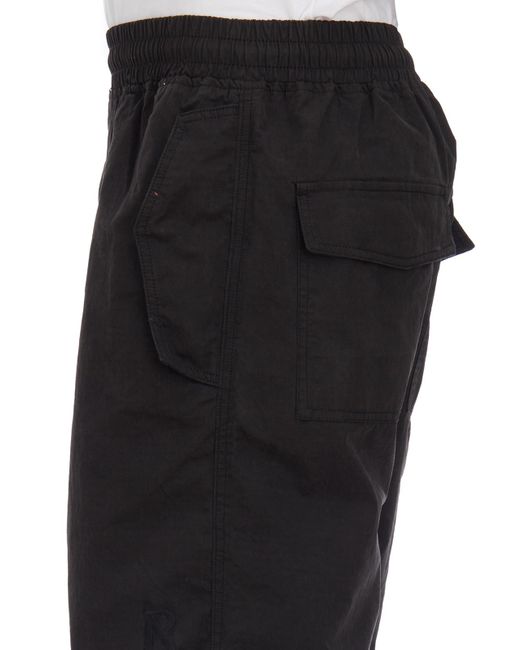 Represent Black Elastic Waist Casual Pants for men