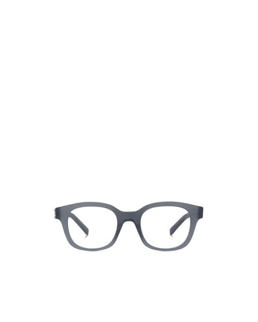 Givenchy White Full Frame Plain Mirror for men