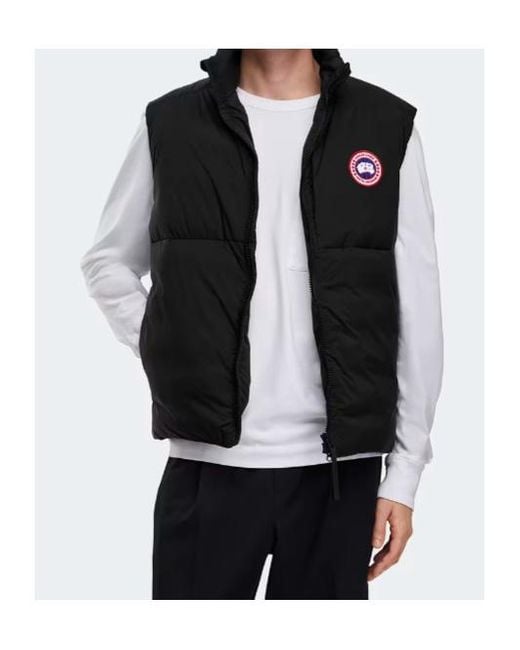Canada Goose Black Lodge Vest for men