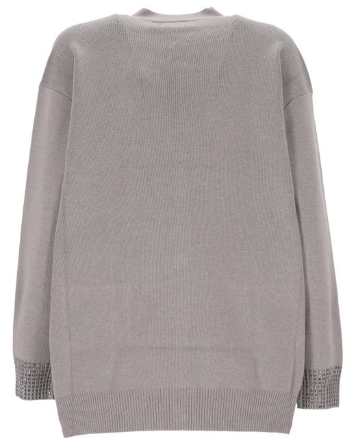 retroféte Gray Sidara Cardigan