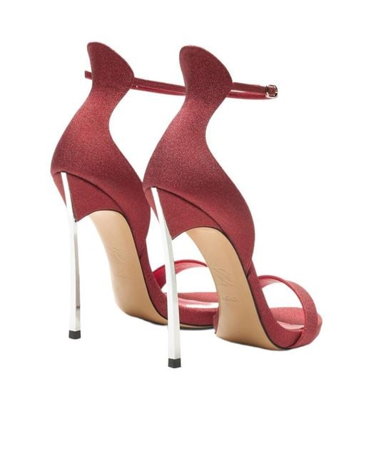 Casadei Pink Cappa Blade Solar Eclipse Sandal
