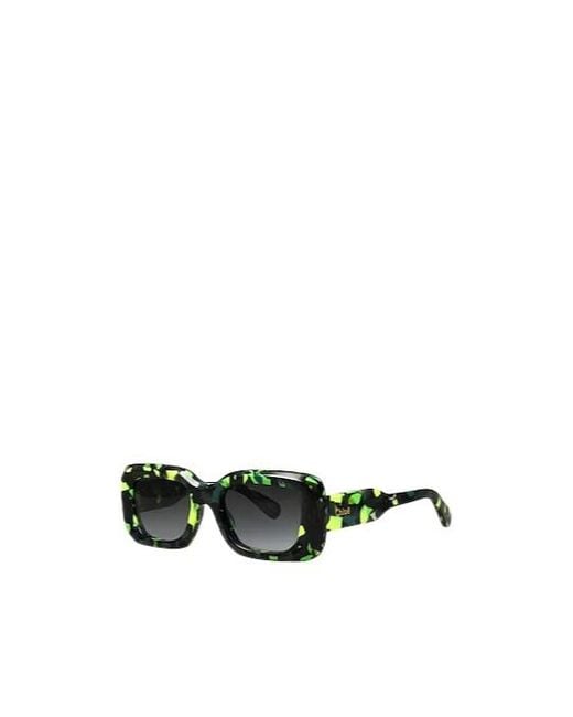 Chloé Green Plastic Frame Sunglasses