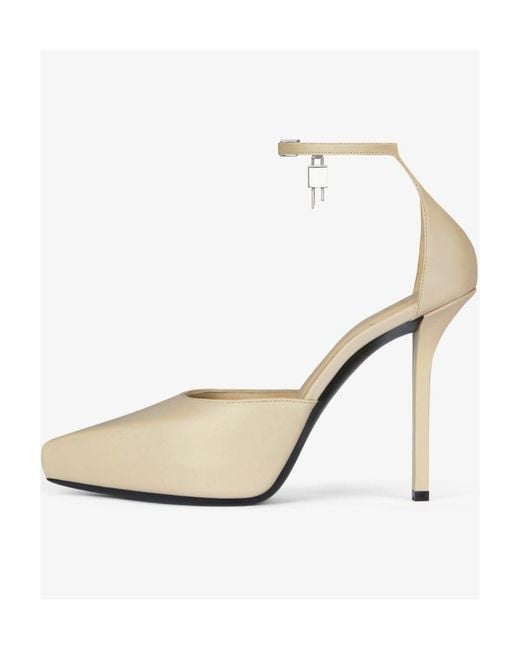 Givenchy Metallic G-Lock Platform Pumps