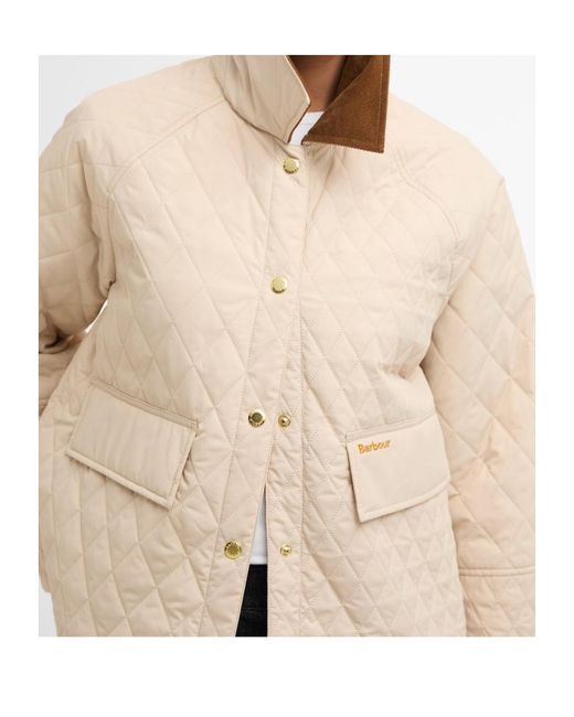 Barbour Natural Corduroy-Collar Jacket