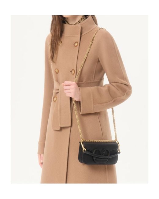 Valentino Natural Double-Kashmir Coat
