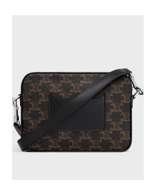Céline Black Small Messenger Bag for men