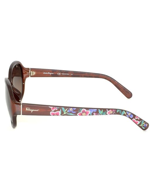 Ferragamo Multicolor Logo Sunglasses
