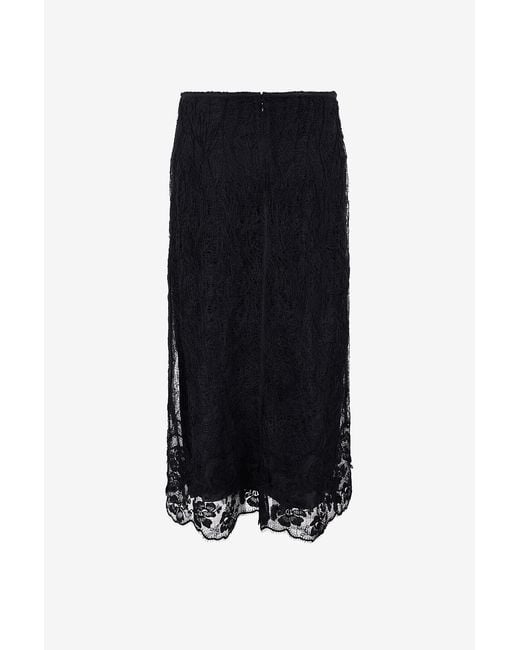 Fabiana Filippi Black Zippered Skirt