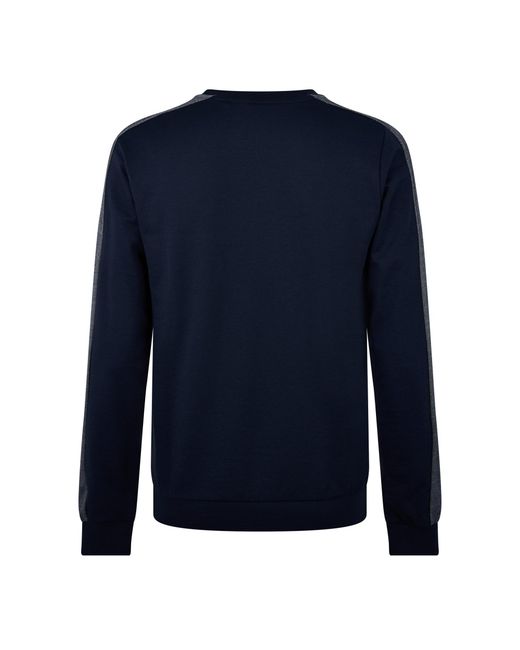 Boss Blue Casual Crew Neck Sweatshirt for men
