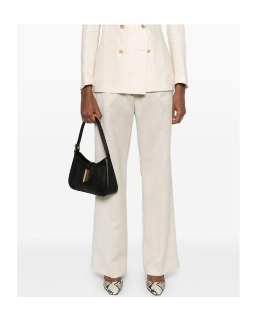 Nine:inthe:morning White Blenda Trousers
