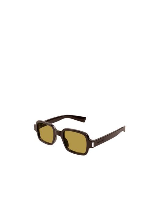 Saint Laurent Multicolor Eyewear Square Frame Sunglasses for men
