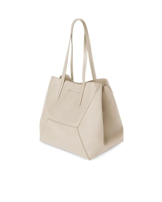 Brunello Cucinelli Natural Small Duo Tote Bag