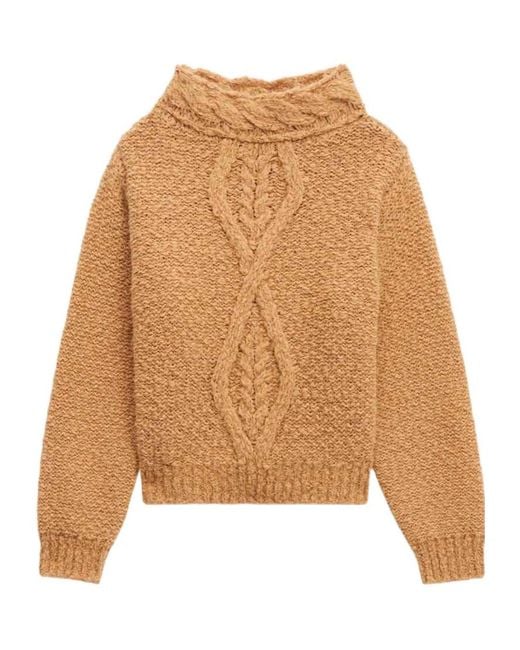 Isabel Marant Natural Romane Crewneck Jumper