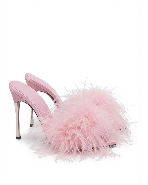 Gucci Pink Bombshell Slide Sandal