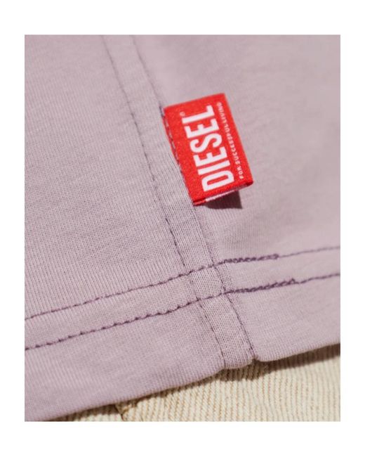 DIESEL Pink T-Cropyn-Aa1 T-Shirt
