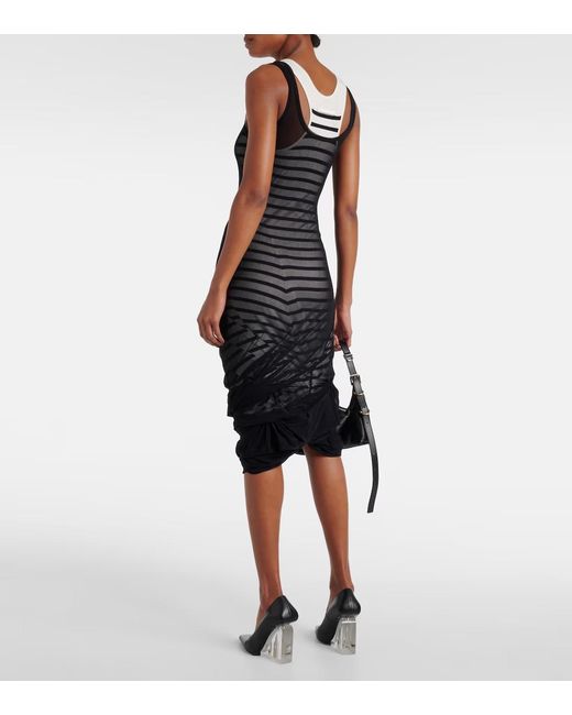 Jean Paul Gaultier Black Sleeveless Dress
