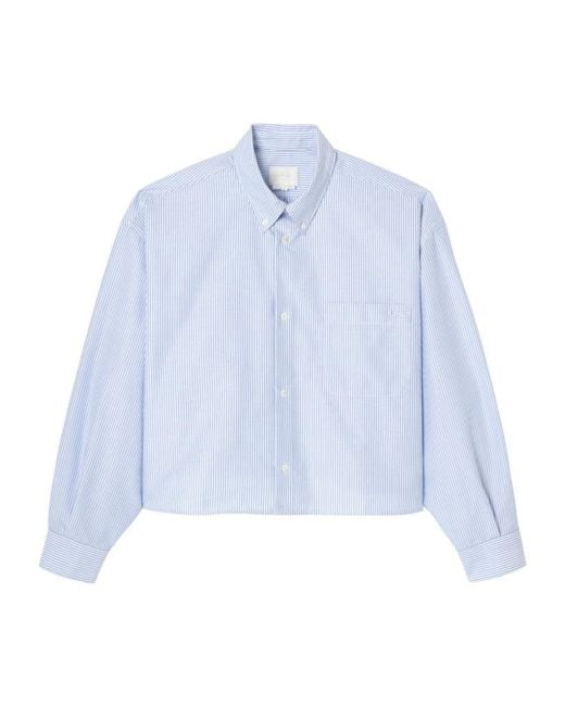 A.P.C. Blue Sophia Button-Down Shirt