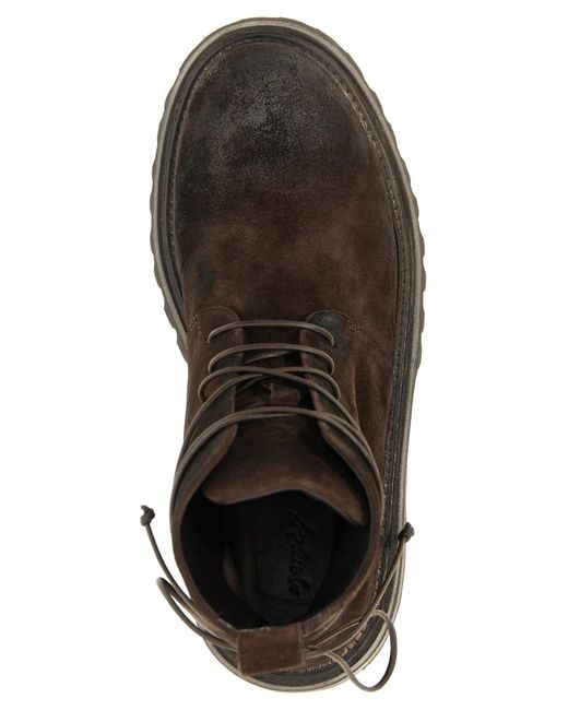 Marsèll Black Leather Boots for men
