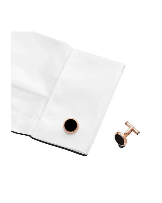 Montblanc White Meisterstuck Cufflinks for men