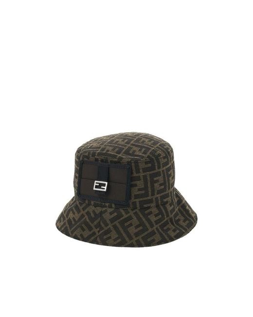 Fendi Black Logo Hat