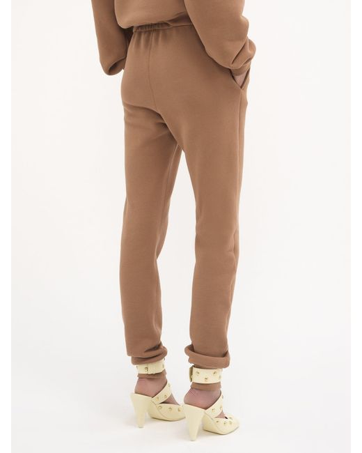 Chloé Brown Elastic Waist Sweatpants