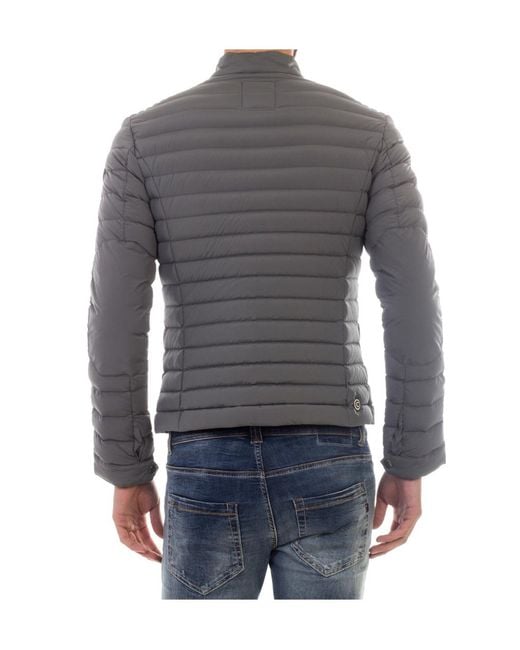 Colmar Gray Long-Sleeved Down Jacket for men