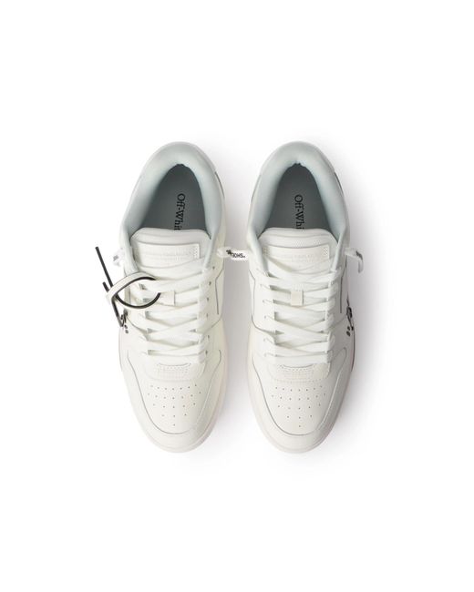 Off-White c/o Virgil Abloh White Out Of Office Lace-Up Sneakers