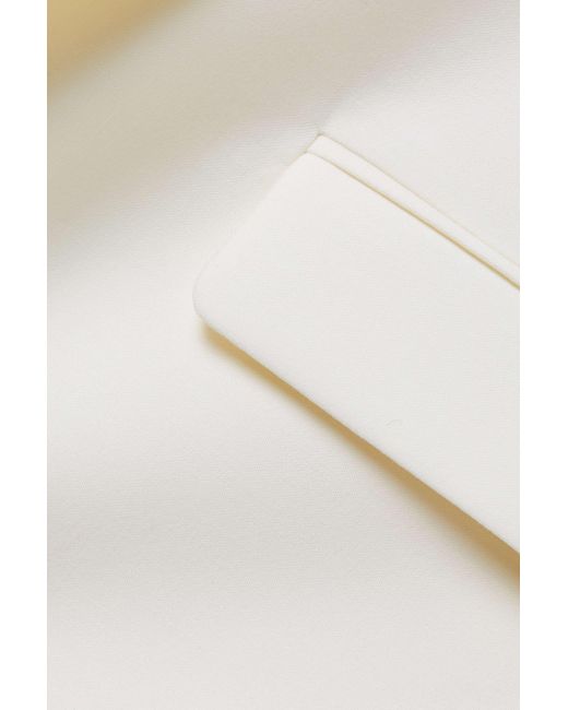 Magda Butrym White Long-Sleeved Suit Coat