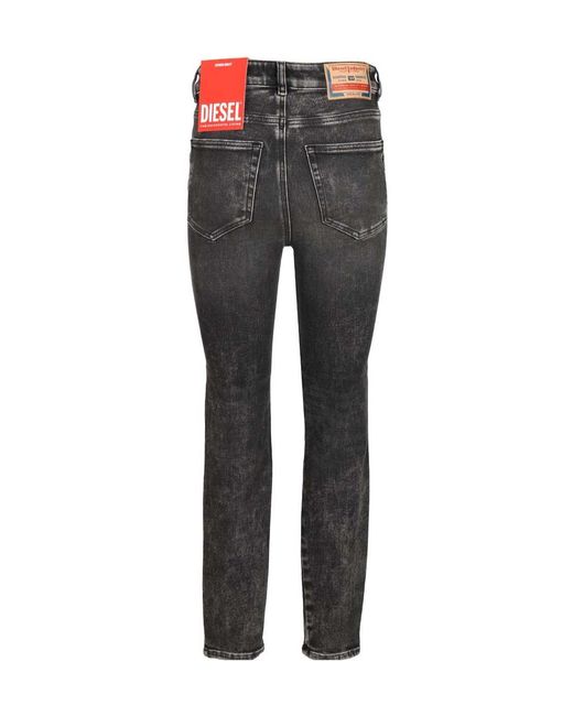 DIESEL Gray 1984 Slandy-High Skinny Jeans