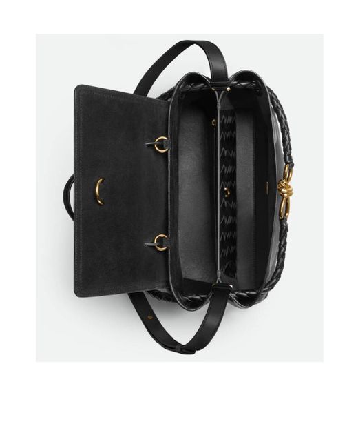 Bottega Veneta Black Ciao Ciao Knot Detailed Tote Bag