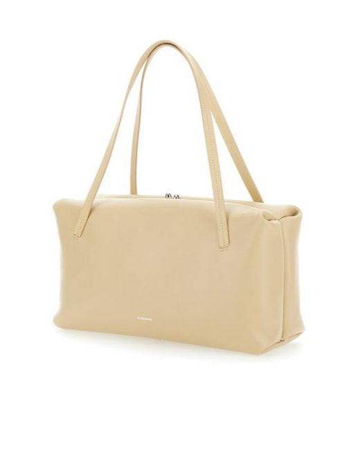 Jil Sander Natural Goji Pillow Medium Shoulder Bag