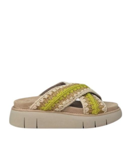 Mou Multicolor Bounce Platform Sandals