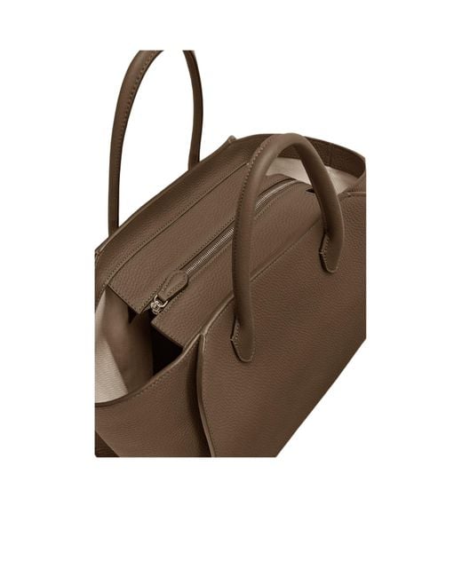 The Row Brown Marlo 12 Bag