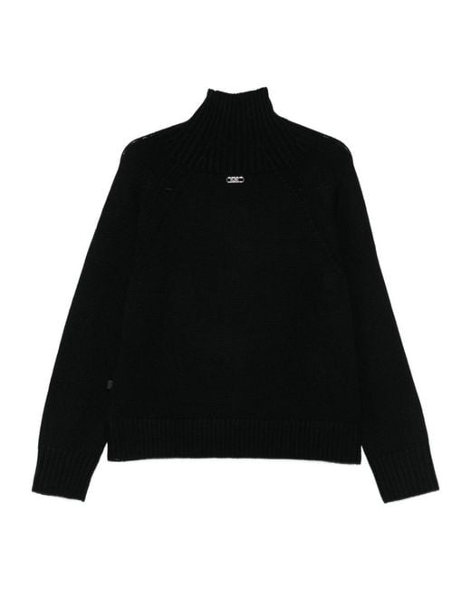 Michael Kors Black Michael Turtleneck Sweater