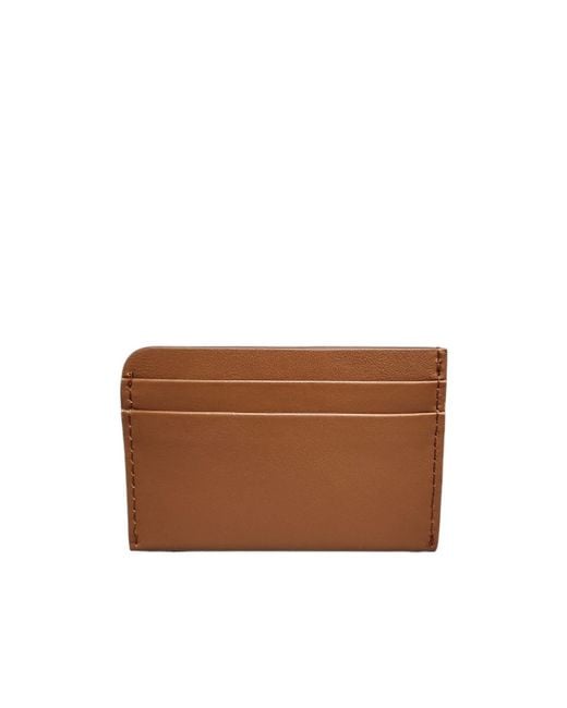 Dries Van Noten Brown Letter Detail Clip for men