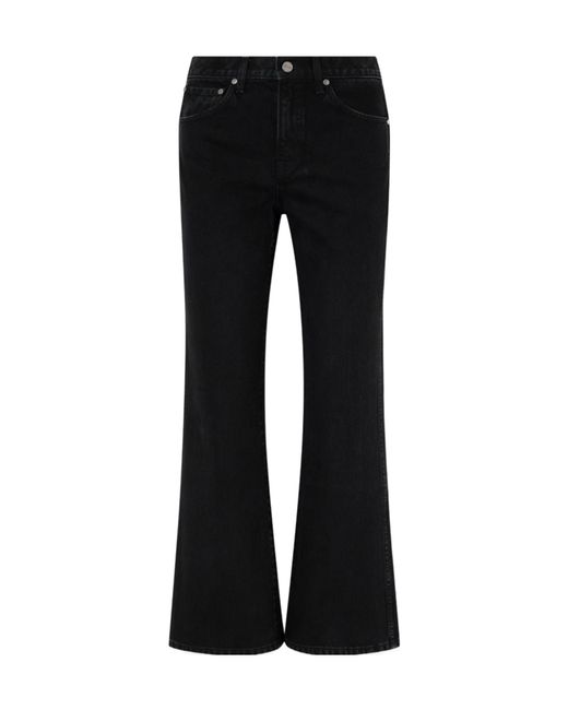 Khaite Black Slim Fit Jeans