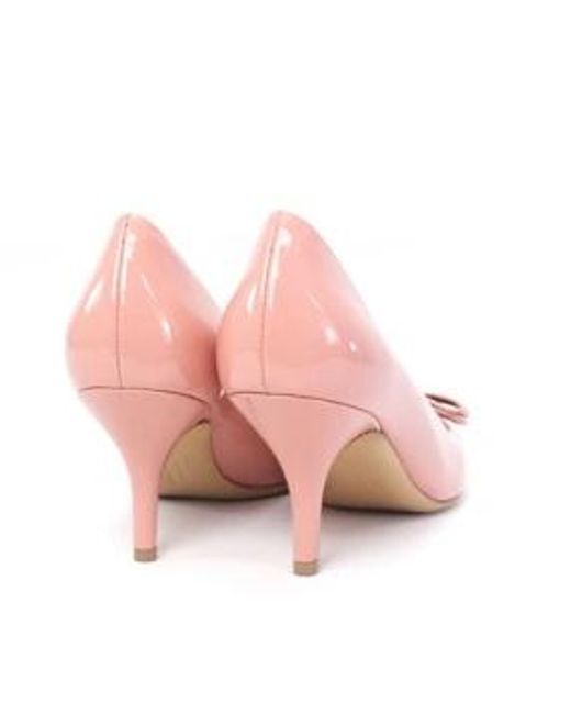 Ferragamo Pink Bow High Heels